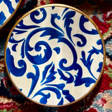 ست دیوارکوب سفالی لاجوردی
